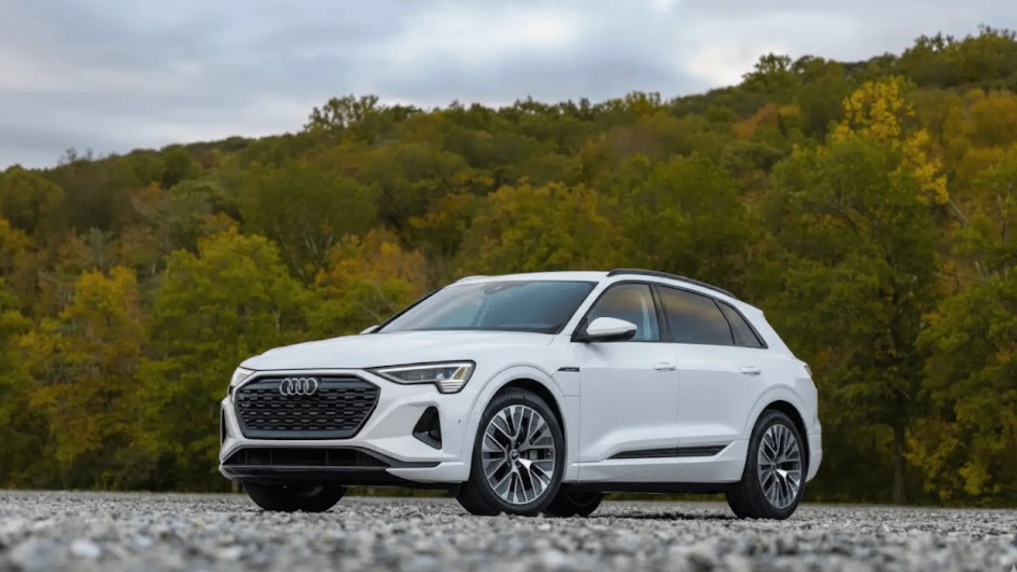 17 audi q8 e tron 2025 300 miles