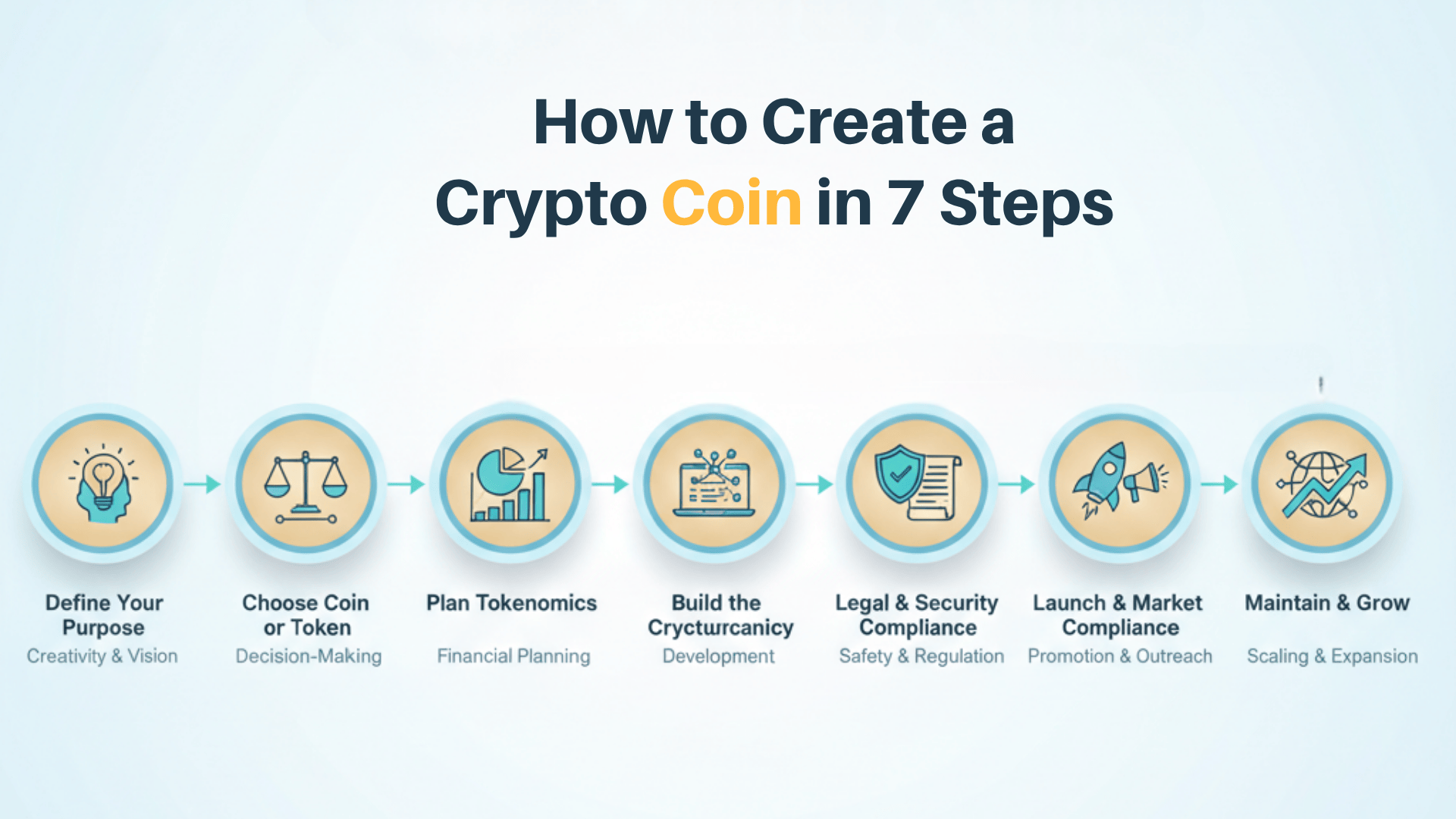 How to Create a Crypto Coin in 7 Steps