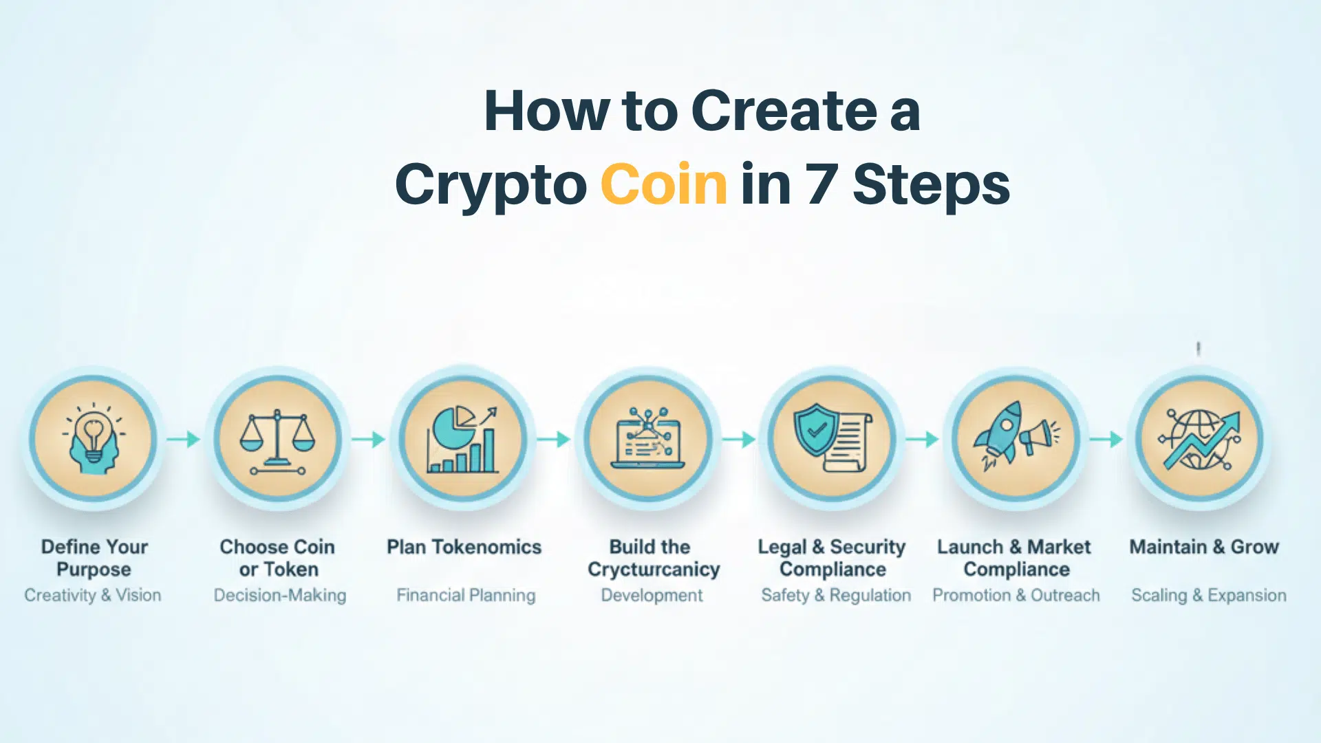 How to Create a Crypto Coin in 7 Steps