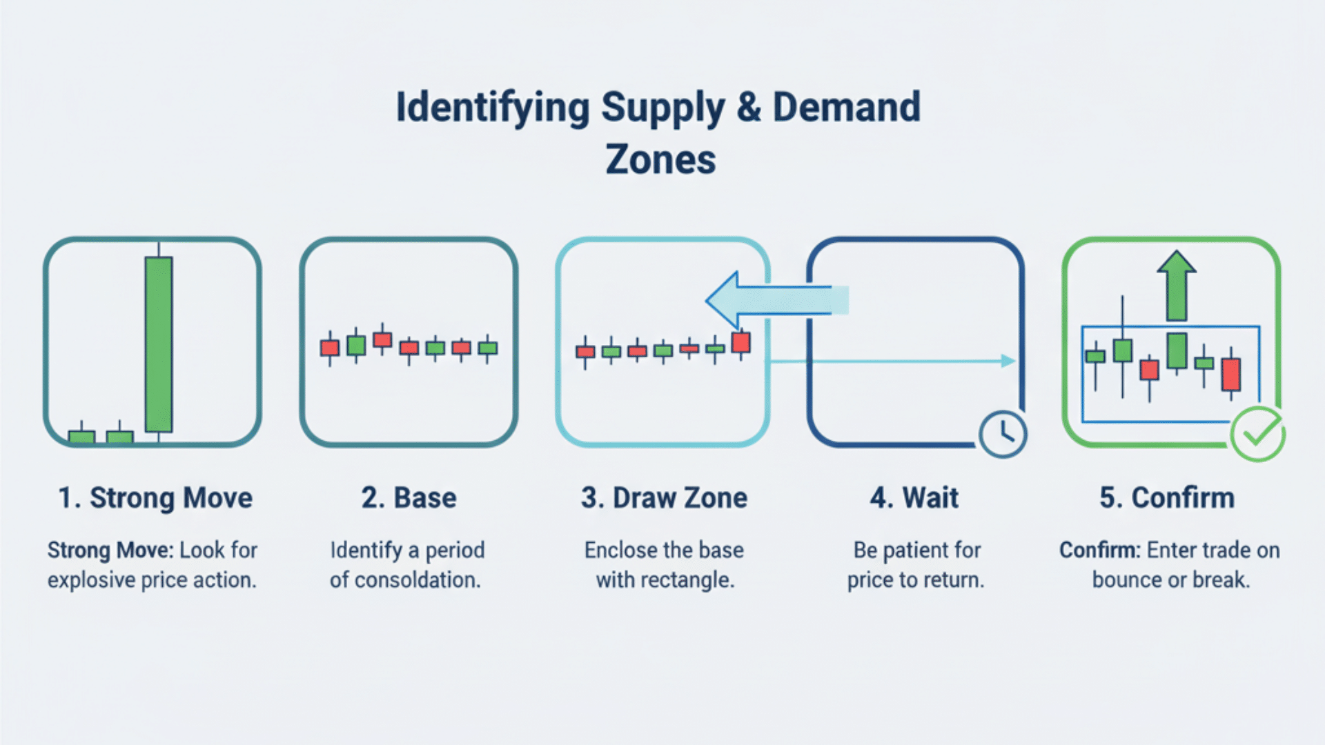 How to Identify Supply and Demand Zones