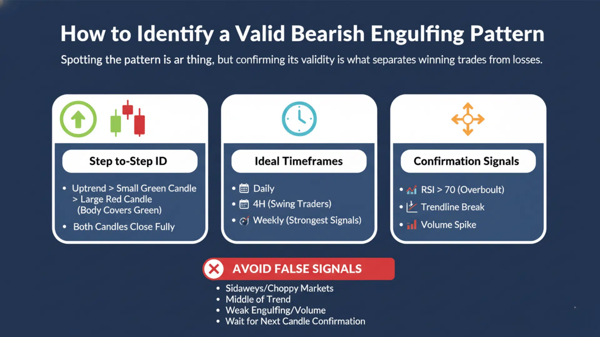 How to Identify a Valid Bearish Engulfing Pattern
