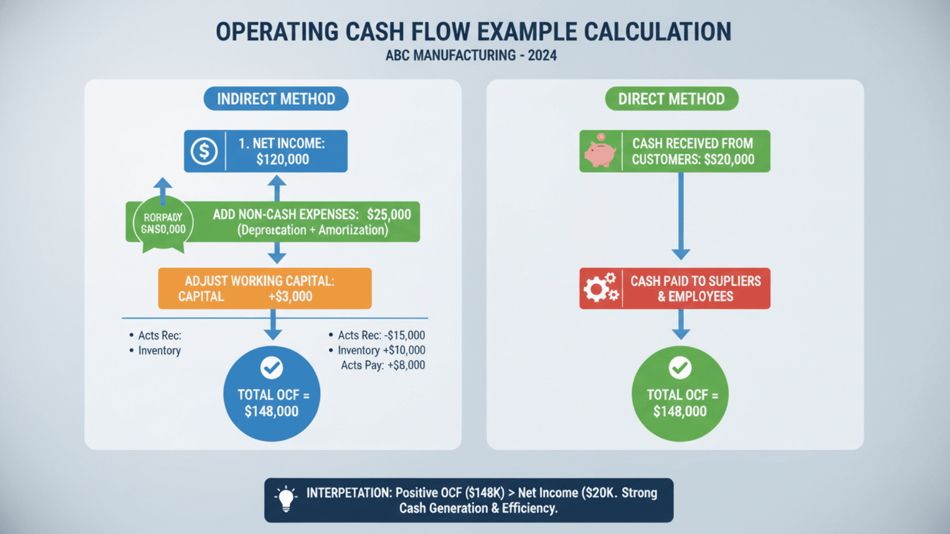 Operating Cash Flow Example