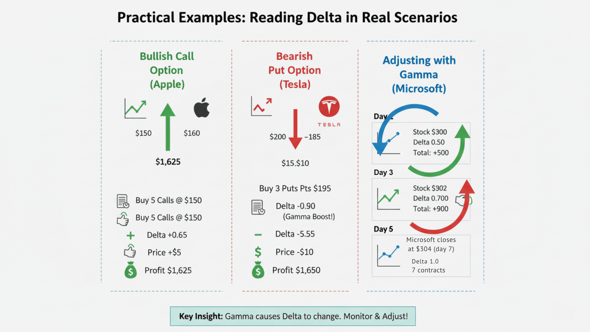 Reading Delta in Real Scenarios
