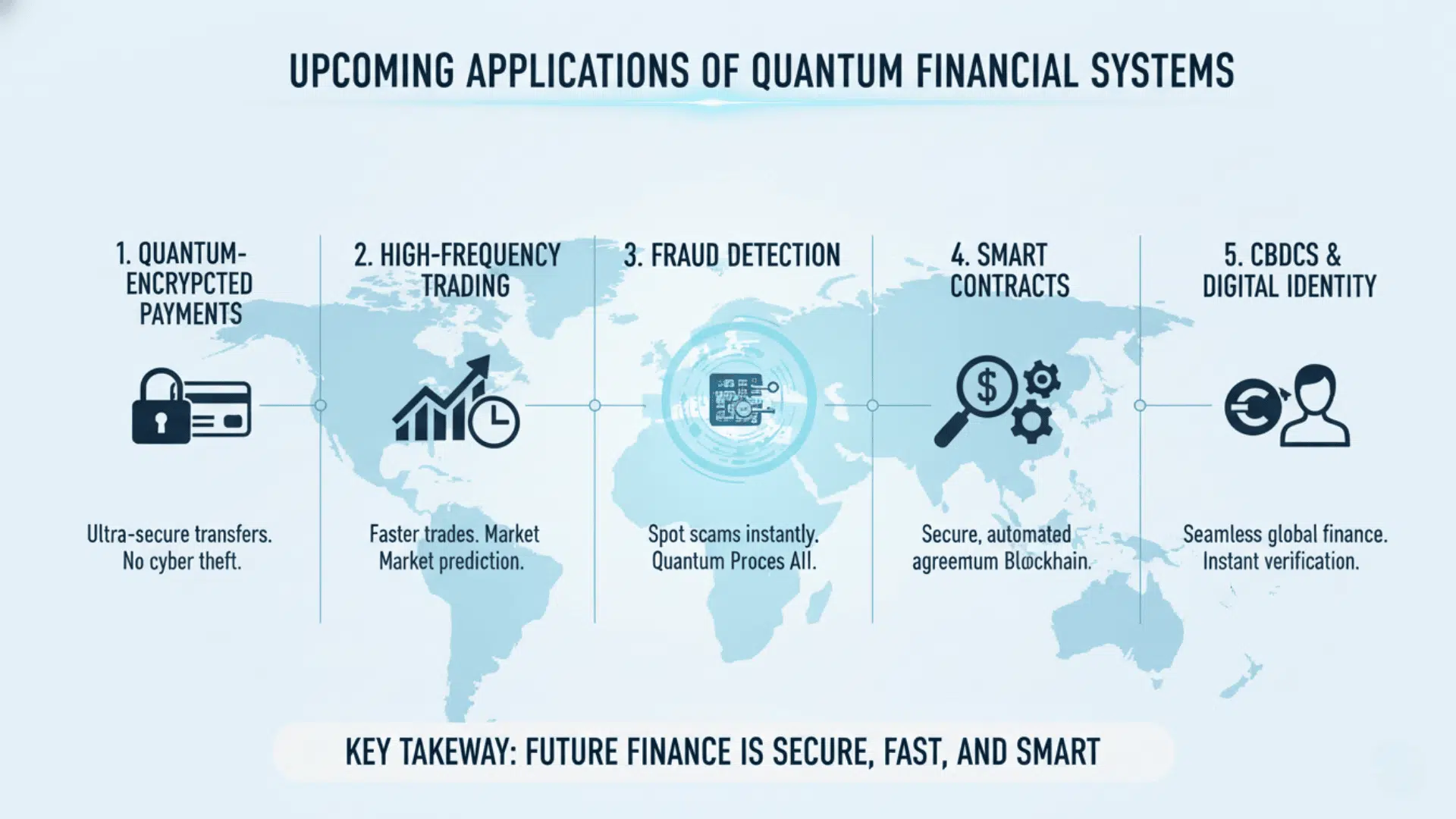 Upcoming Applications  of Quantum Financial Systems