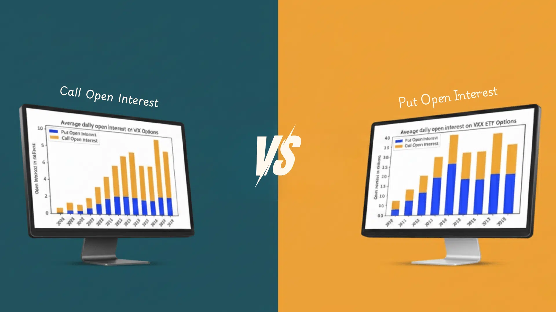 open interest in calls vs puts