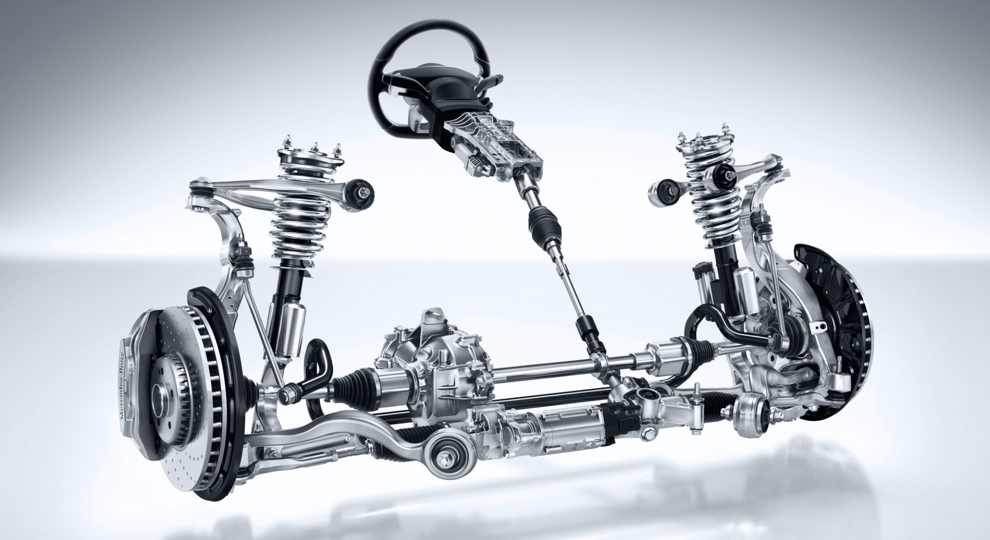 brakes suspension and steering