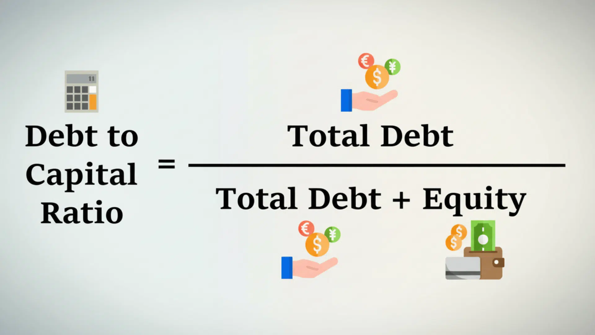 debt to capital ratio