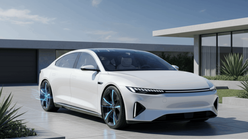 self charging electric car